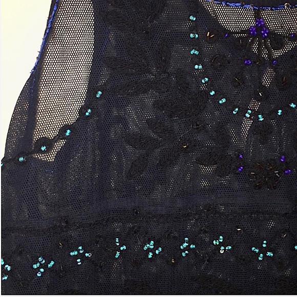 Free People Beaded & Embroidered Tank Top - Picture 5 of 7